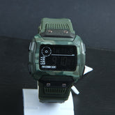 Digital LED Mens Sport Watch Green